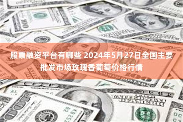 股票融资平台有哪些 2024年5月27日全国主要批发市场玫瑰香葡萄价格行情