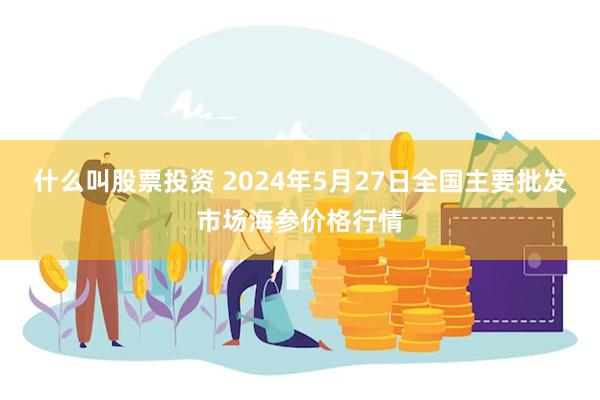 什么叫股票投资 2024年5月27日全国主要批发市场海参价格行情