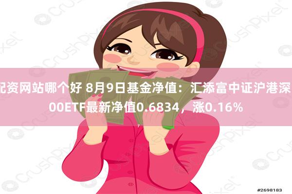 配资网站哪个好 8月9日基金净值：汇添富中证沪港深500ETF最新净值0.6834，涨0.16%