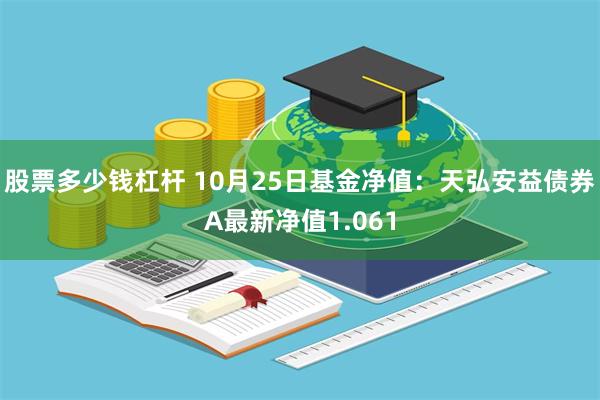 股票多少钱杠杆 10月25日基金净值：天弘安益债券A最新净值1.061